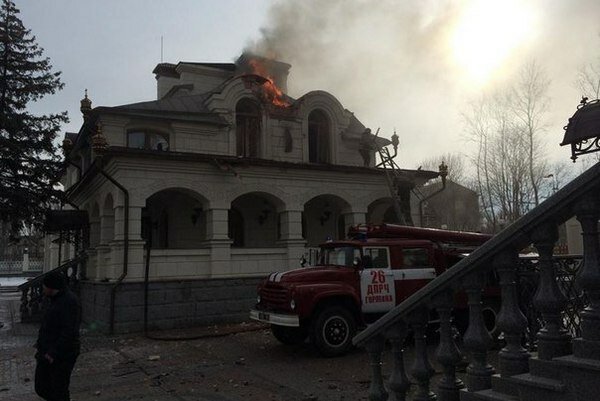 Трапезная Богоявленского кафедрального собора Горловки